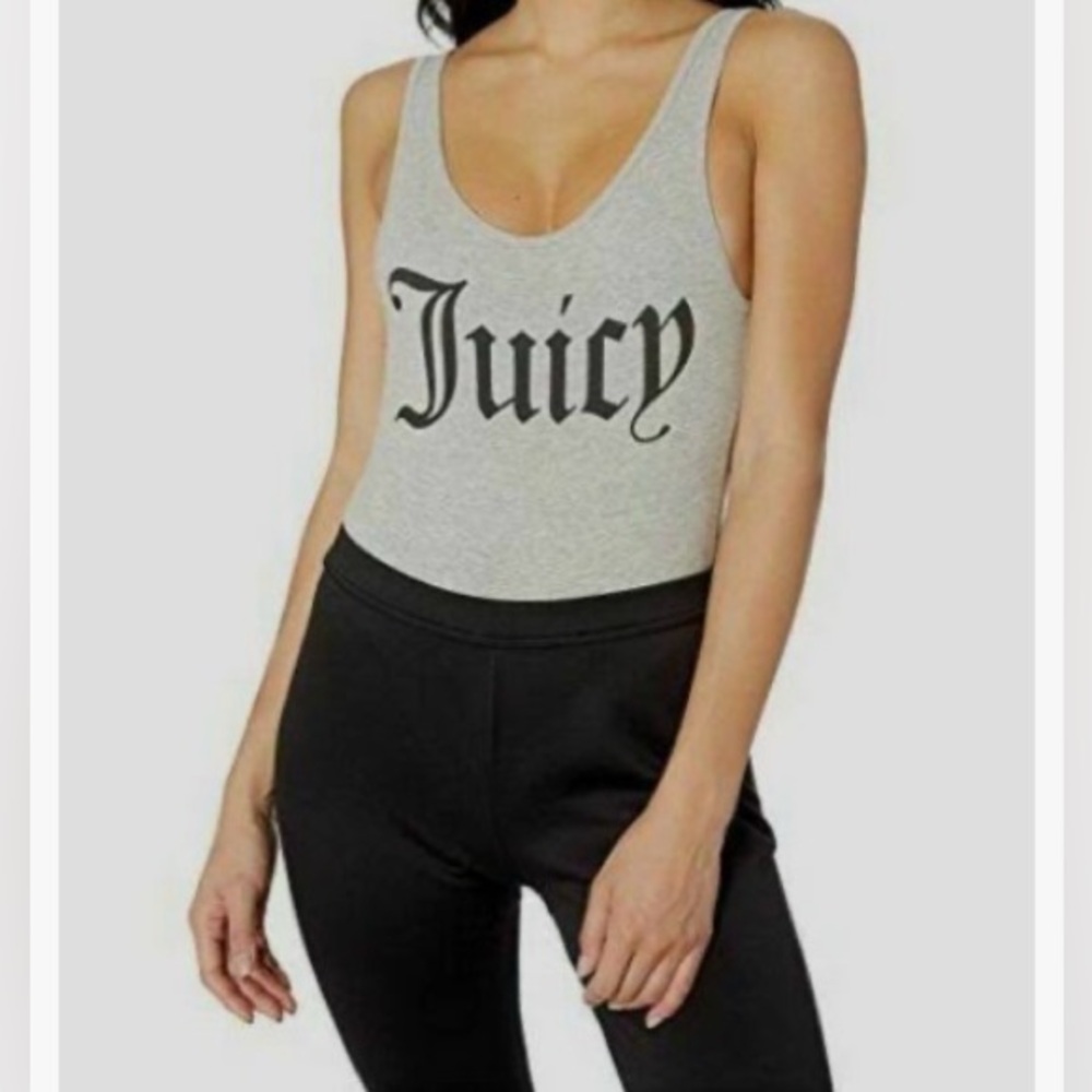 Juicy Couture, NWT XL gray bodysuit. - Picture 5 of 13